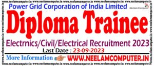 Read more about the article PGCIL Diploma Trainee Recruitment 2023