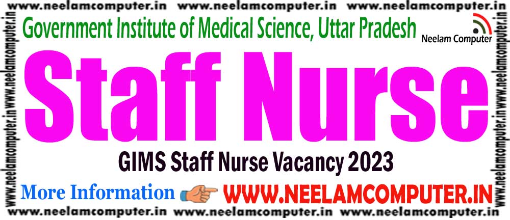 You are currently viewing GIMS Staff Nurse Recruitment 2023