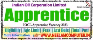 Read more about the article IOCL Apprentice Recruitment 2023