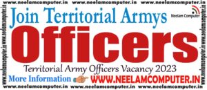 Read more about the article Territorial Army Officer Recruitment 2023