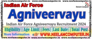 Read more about the article Indian Air Force Agniveervayu Recruitment 2024