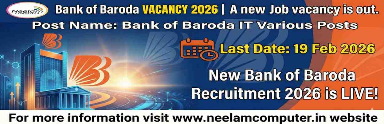 Bank of Baroda Recruitment 2026
