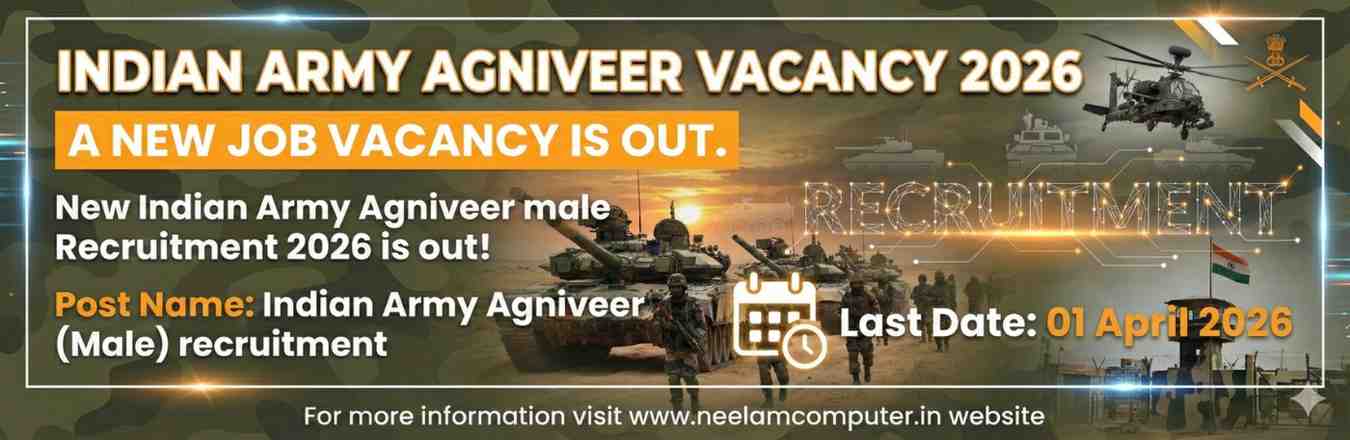 You are currently viewing Indian Army Agniveer (Male) Recruitment 2026